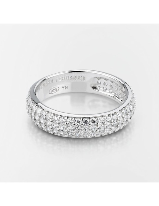 Chiara Ferragni ring-Silver 925%-Cubic Zirconia-Size 16-J19AXD35016