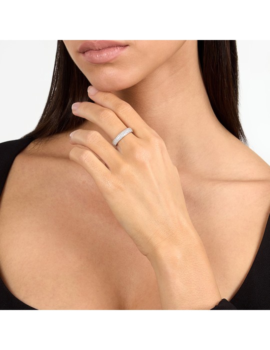 Chiara Ferragni ring-Silver 925%-Cubic Zirconia-Size 16-J19AXD35016