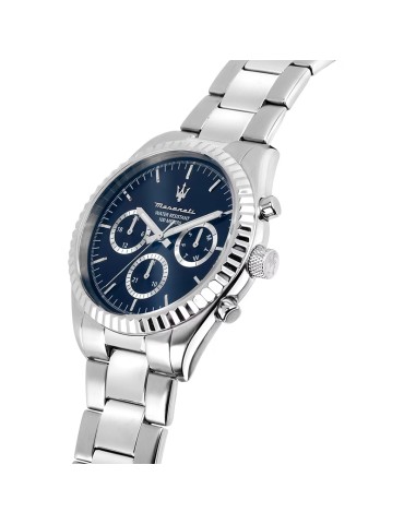 Maserati Watch Pack with Bracelet - Silver - 43mm - Blue-R8853100047 2