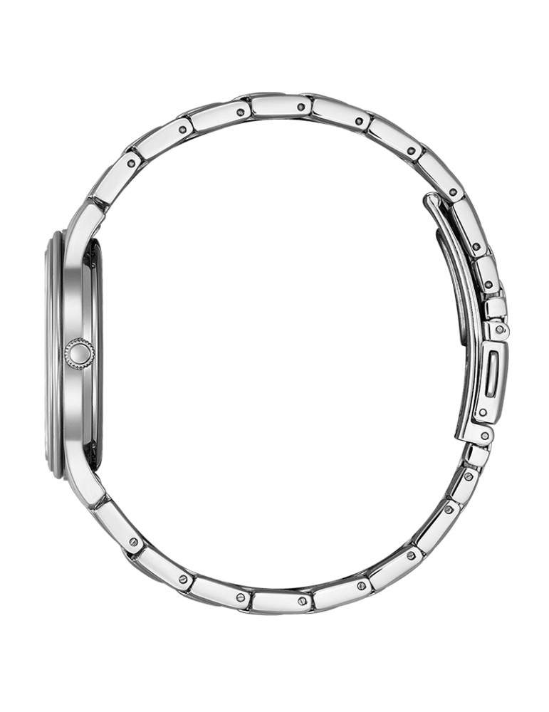 Orologio Citizen - Silver - 34mm - Rosa con Cristalli - EM122058X