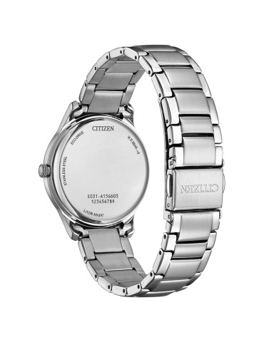 Orologio Citizen - Silver - 34mm - Rosa con Cristalli - EM122058X 2