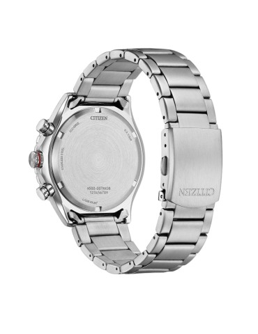 Orologio Citizen Eco-Drive - Marine Crono Sport 43mm Nero Rosso - 0 2