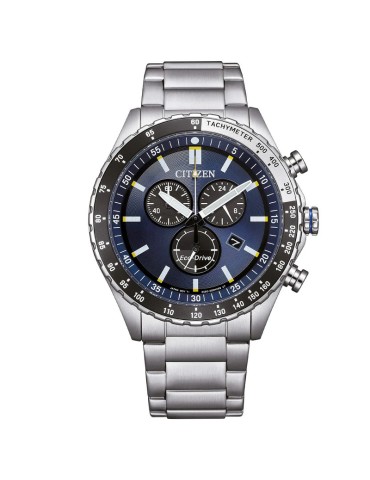 Orologio Citizen Eco-Drive - Marine Crono Sport 43mm Blu - 0