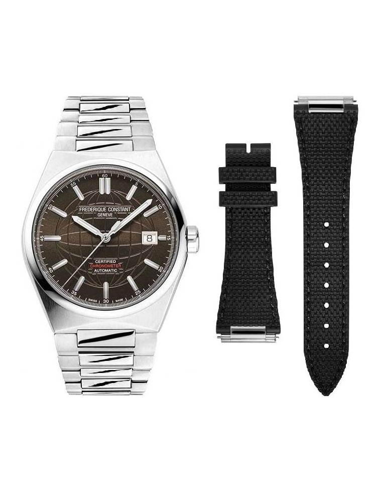 Orologio Frederique Constant - Highlife Automatico 39mm Marrone - Certificato COSC - FC-303C3NH6B