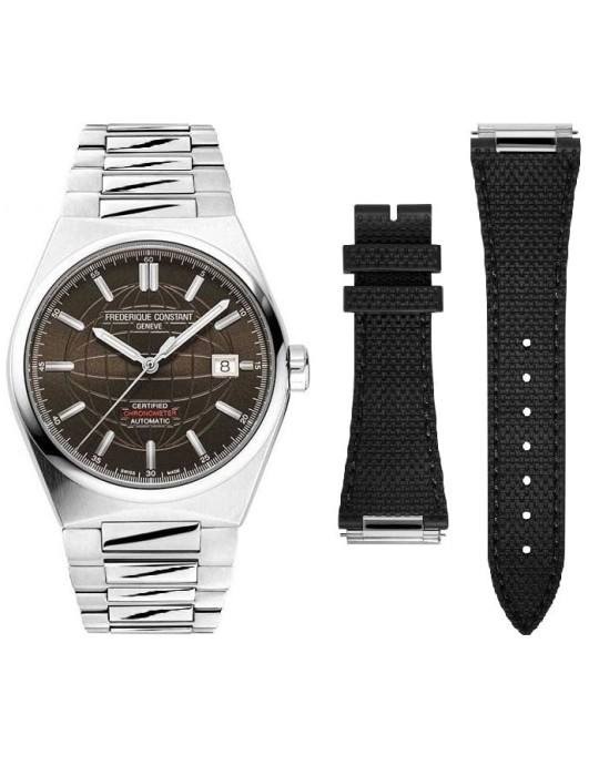 Orologio Frederique Constant - Highlife Automatico 39mm Marrone - Certificato COSC - FC-303C3NH6B