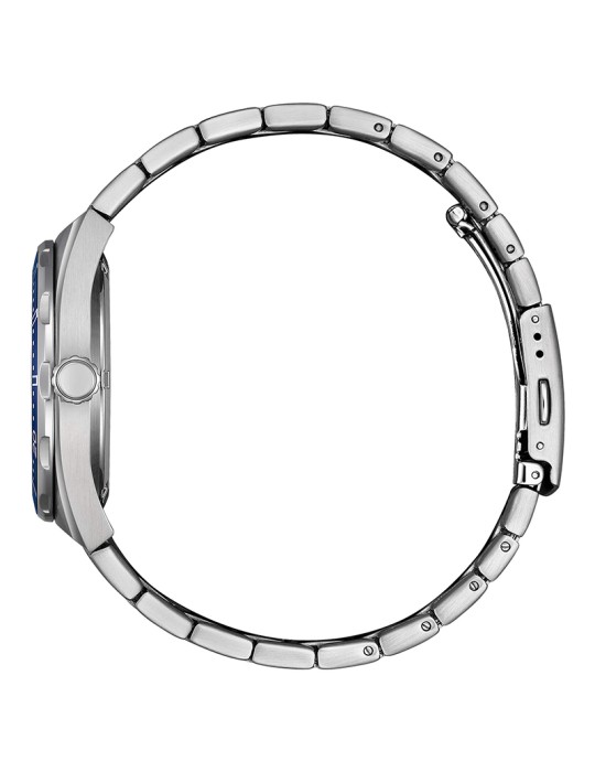 Orologio Vagary - Aqua39 - Tempo e Data - Silver - 39mm-Blu-IB9-514-71