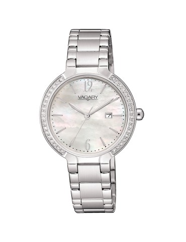 Orologio Vagary - Silver - 34mm - Madreperla - Cristalli - IU3-011-11