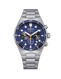 Orologio Vagary - Aqua39 - Cronografo - Silver - 40mm - Blu-IV2-214-71