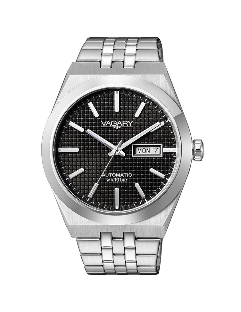 Vagary Watch - Silver - 40mm - Black - IX3-513-51