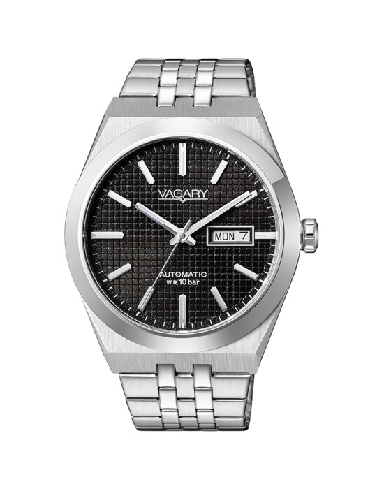 Vagary Watch - Silver - 40mm - Black - IX3-513-51
