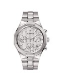 Orologio Bulova - Octagon Chronograph Precisionist 44mm Argento - 0