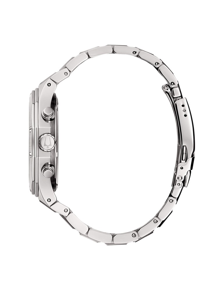 Orologio Bulova - Octagon Chronograph Precisionist 44mm Argento - 0