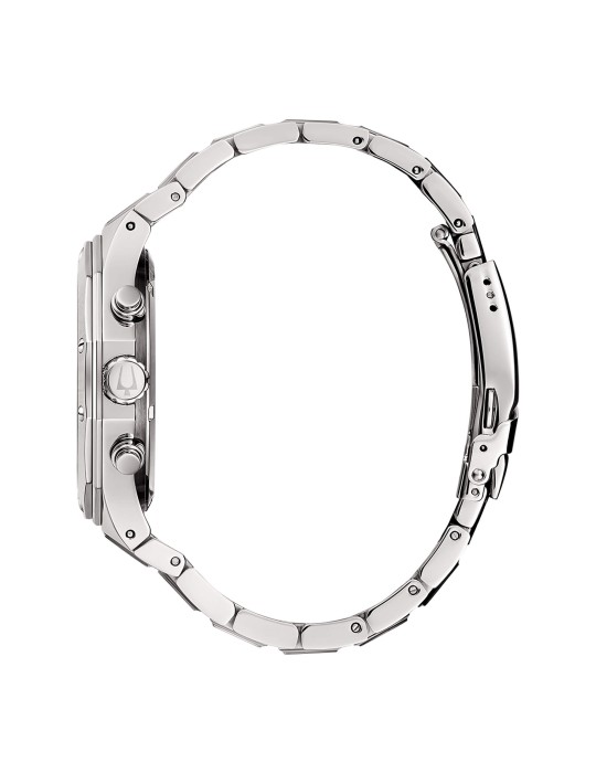 Bulova Watch - Octagon Chronograph Precisionist 44mm Silver - 0
