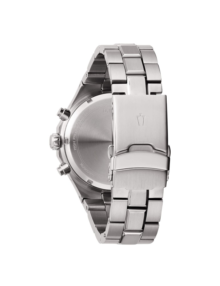 Bulova Watch - Octagon Chronograph Precisionist 44mm Silver - 0