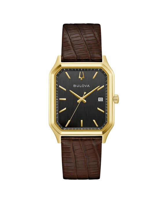 Bulova Watch - Classic Tony Bennett Quartz 32mm Black Gold - 0