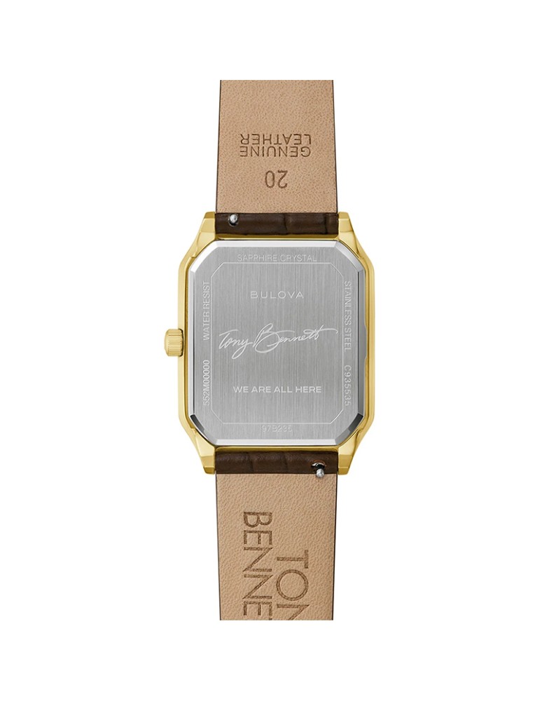 Bulova Watch - Classic Tony Bennett Quartz 32mm Black Gold - 0