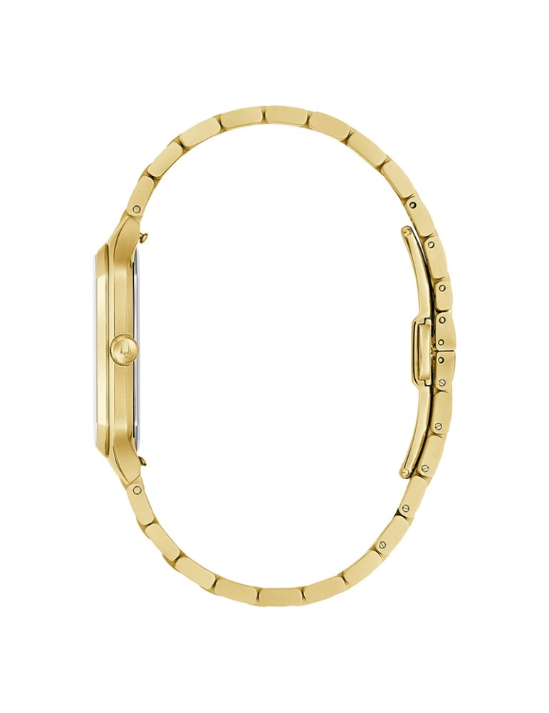 Bulova Watch - Classic Tony Bennett Quartz 32mm Gold Silver White - 0