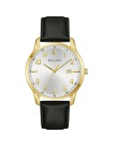 Bulova Watch - Classic Quartz 40mm Gold Silver - 0