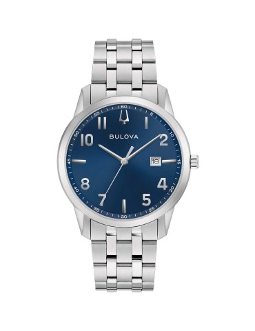 Orologio Bulova - Classic Quarzo 40mm Blu - Bracciale Acciaio - 0