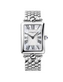 Orologio Frederique Constant - Classics Art Déco Carree 28x21mm Argento Bianco Madreperla - 0