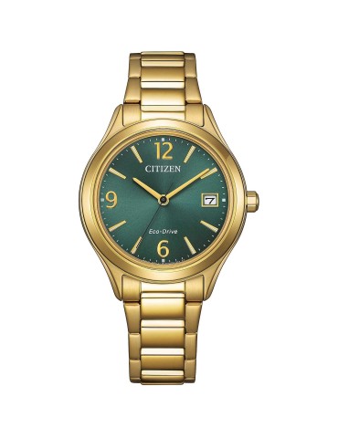 Orologio Citizen - Elegance Of Collection Eco-Drive 34mm Dorato Verde - 0