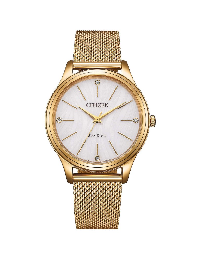 Orologio Citizen - Elegance Of Collection Eco-Drive 34mm Dorato Madreperla - 0