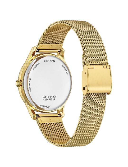 Citizen Watch - Elegance Of Collection Eco-Drive 34mm Gold Mother-of-Pearl - 0