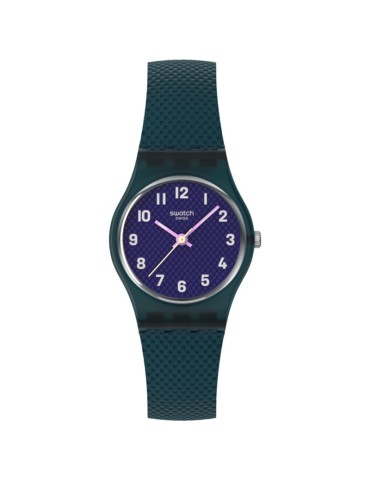Swatch Watch - Teal Wave - Only Time - Green - 25mm - Blue - LL127