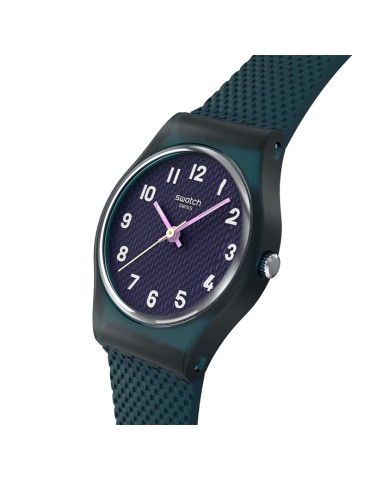 Swatch Watch - Teal Wave - Only Time - Green - 25mm - Blue - LL127 2