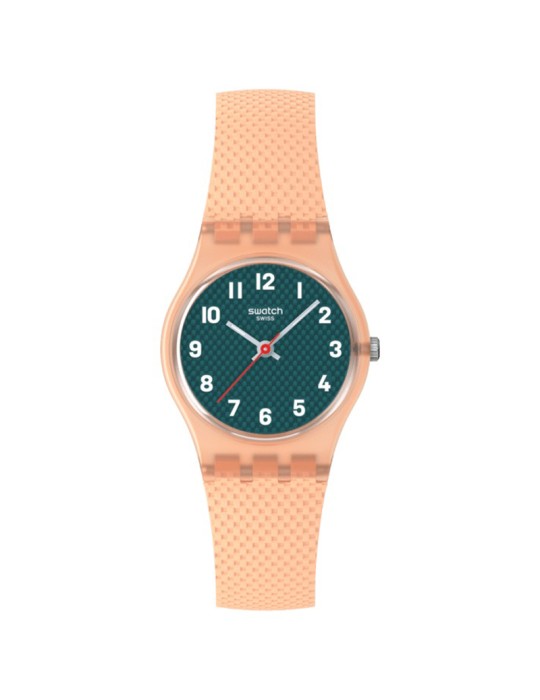 Orologio Swatch -  Solo Tempo - Rosa Pesca - 25mm - Verde - LO117