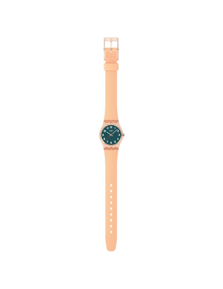 Orologio Swatch -  Solo Tempo - Rosa Pesca - 25mm - Verde - LO117
