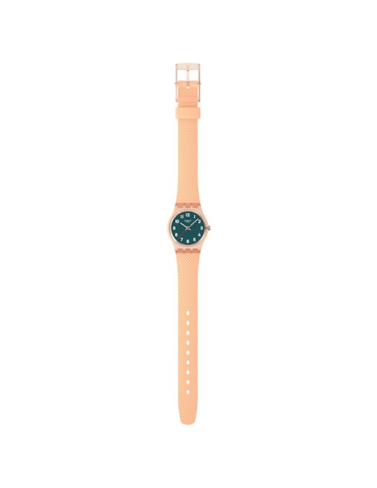 Orologio Swatch -  Solo Tempo - Rosa Pesca - 25mm - Verde - LO117