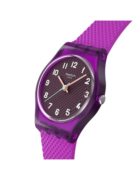 Orologio Swatch - Magenta Weave - Viola - 25mm - Marrone - LV122