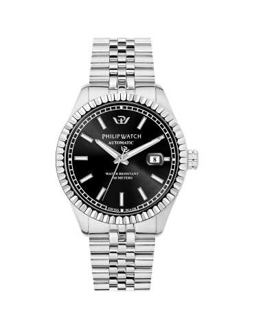Philip Watch - Caribe Automatic Time and Date 41mm Black - 0