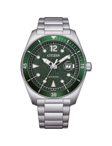 Orologio Citizen Eco-Drive - Marine 43mm Verde - 0