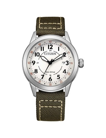 Orologio Citizen Eco-Drive - Field 40mm Verde Bianco - 0