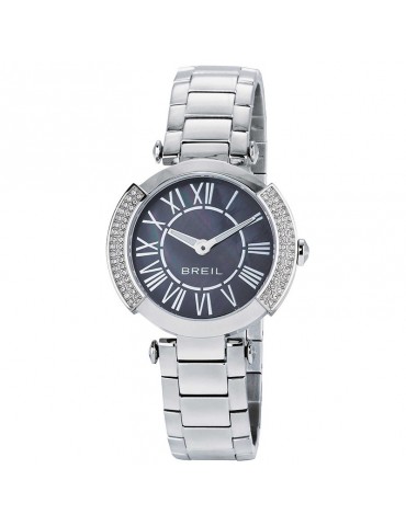 Orologio Breil Donna - Flaire - Solo Tempo 35mm Madreperla Nero-TW1442