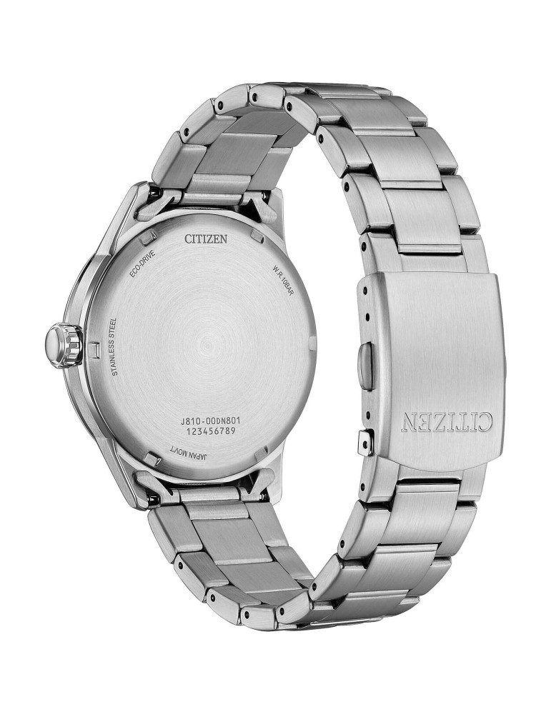 Citizen Eco-Drive Field 40mm Time and Date Black Watch - 0