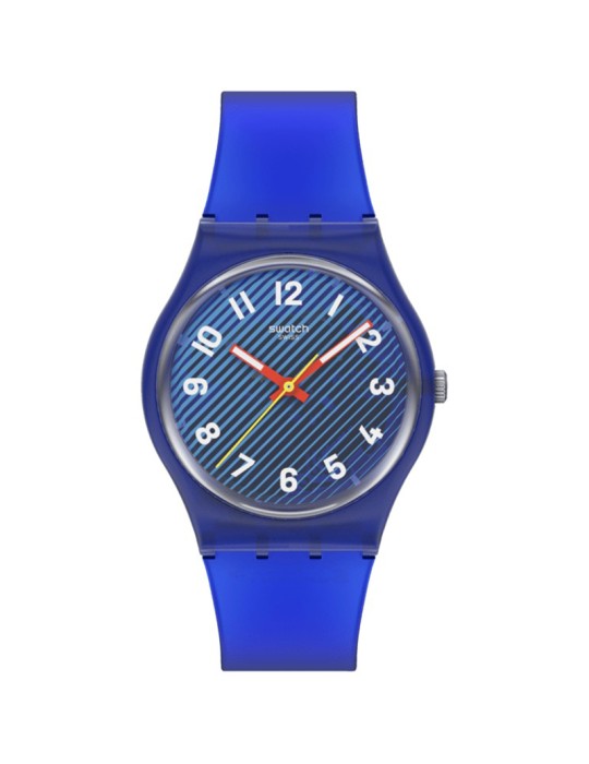Swatch watch - Wavelengths of Water - Only Time -34mm-Blue-SO28S107