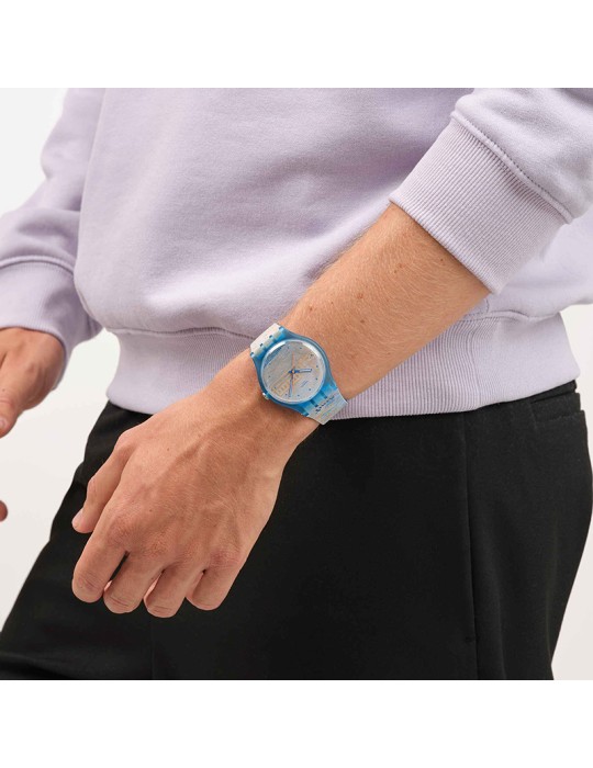 Swatch Watch - x Guggenheim Monet's Palazzo Ducale Only Time 41mm Multicolour - 0