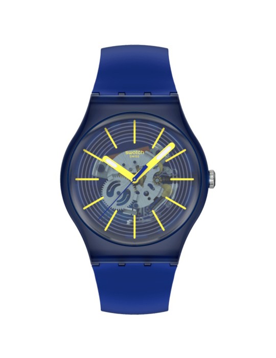 Orologio Swatch - Revealed in The Depths - Blu - 41mm - SO29I100