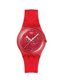 Swatch Watch - Love in Scarlet - Red - 34mm - Hearts - SO28Z122