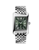 Orologio Frederique Constant - Classics Art Déco Carrée Small Seconds 36x25mm Argento Verde - 0