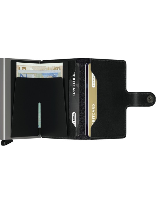 Portafoglio Secrid-Original-Miniwallet-Pelle Nera Liscia-8718215281009