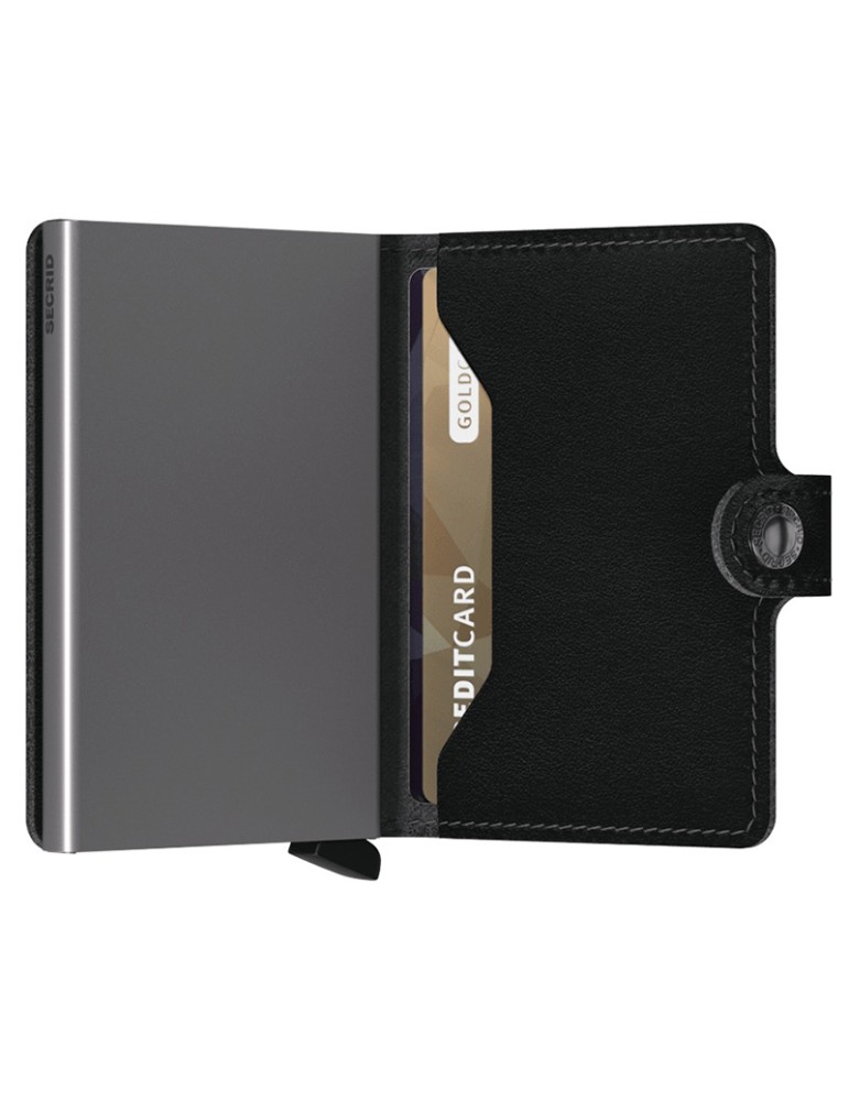 Secrid Wallet-Original-Miniwallet-Smooth Black Leather-8718215281009