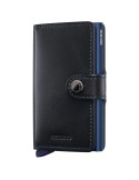Secrid Wallet - Leather - Button - Black and Blue Button -8721077500423