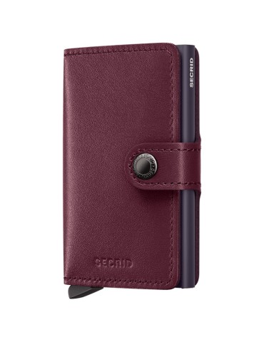 Secrid Wallet - Smooth Blueberry Red Leather - 8721077501062