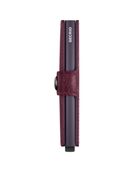 Secrid Wallet - Smooth Blueberry Red Leather - 8721077501062