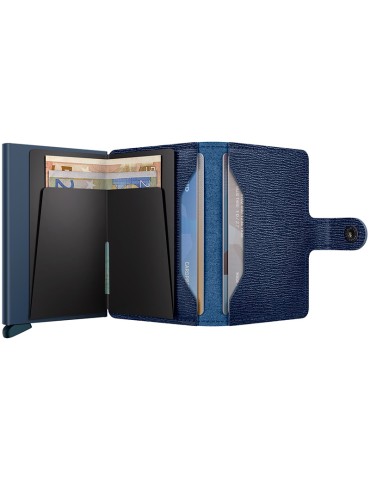 Secrid Wallet - Navy Blue Leather - Saffiano - 8718215284925 2