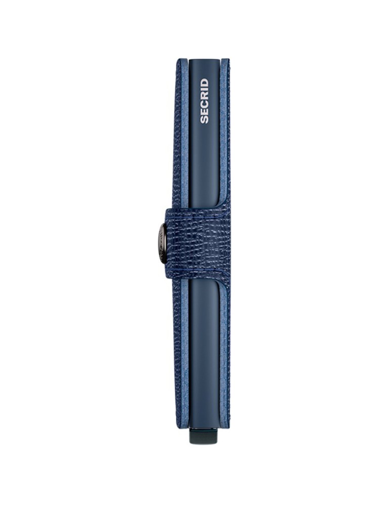 Secrid Wallet - Navy Blue Leather - Saffiano - 8718215284925